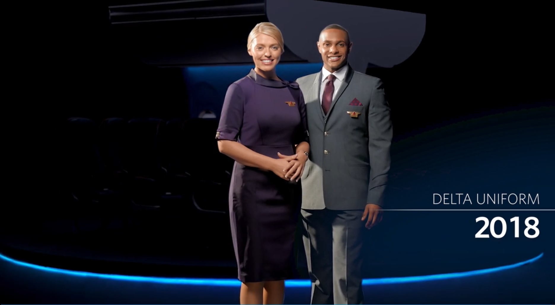 Delta's new safety video features uniforms from the decades Delta